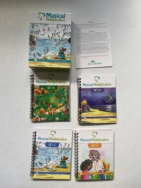 The Good and the Beautiful Musical Multiplication Sets A B C D Math Homeschool